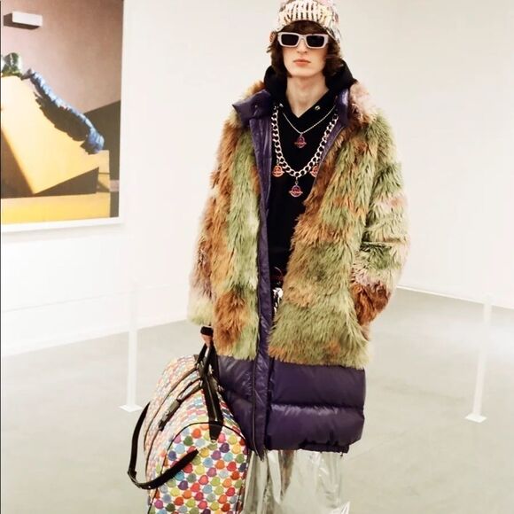 Limited Edition RARE Moncler x Palm Angels Silver Logo Chain Belt / Necklace - Picture 7 of 16